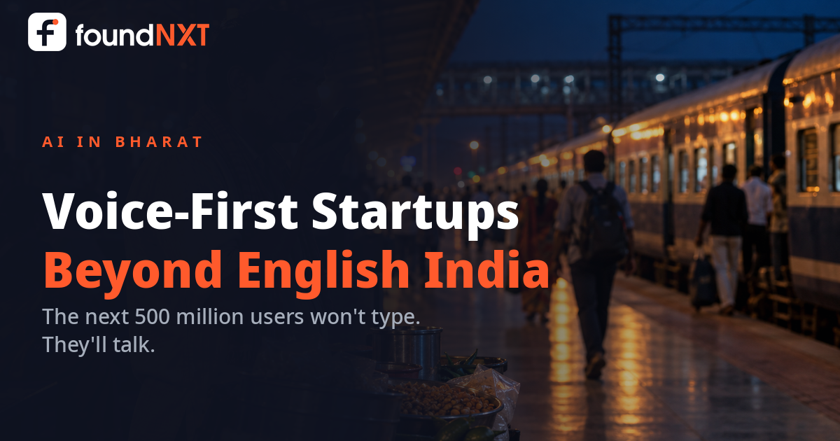 AI in Bharat: Voice-First Startups Beyond English India