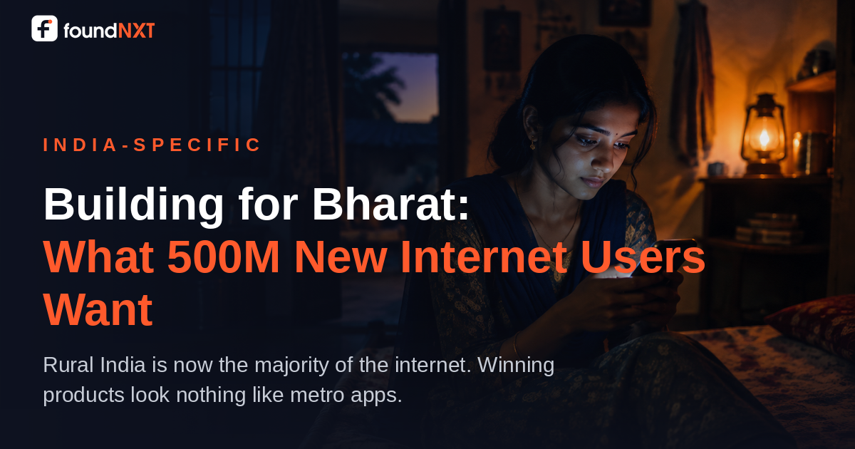 Building for Bharat: What 500M New Internet Users Want