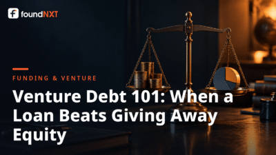 Venture Debt 101: When a Loan Beats Giving Away Equity