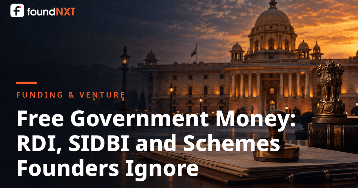 Free Government Money: RDI, SIDBI and Schemes Founders Ignore