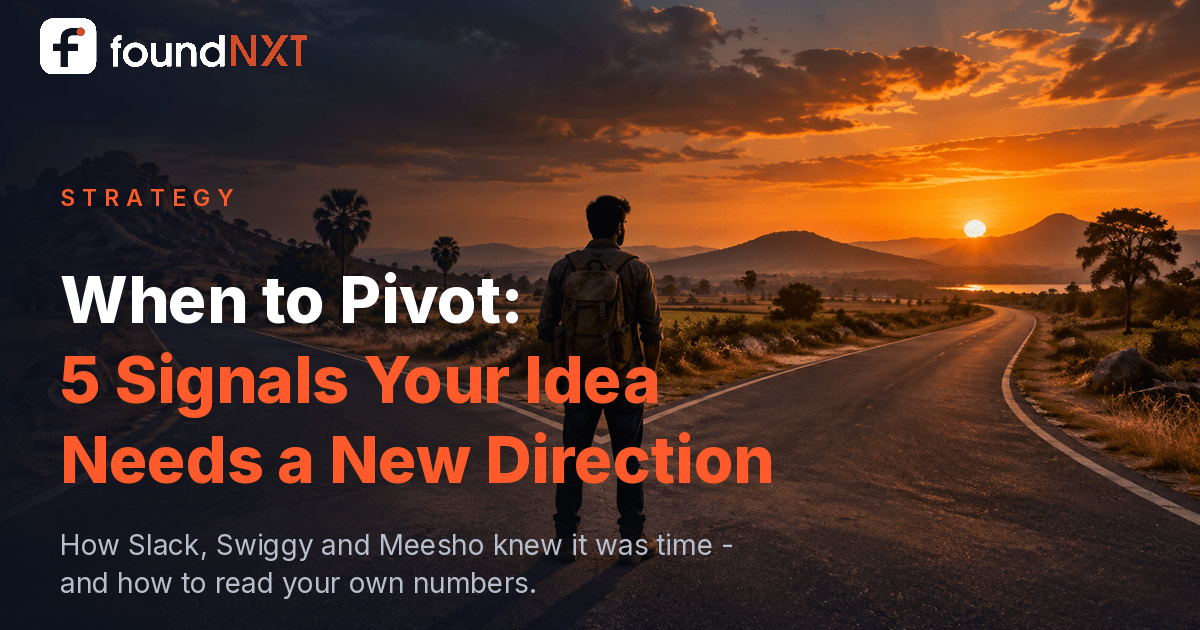 When to Pivot: 5 Signals Your Idea Needs a New Direction