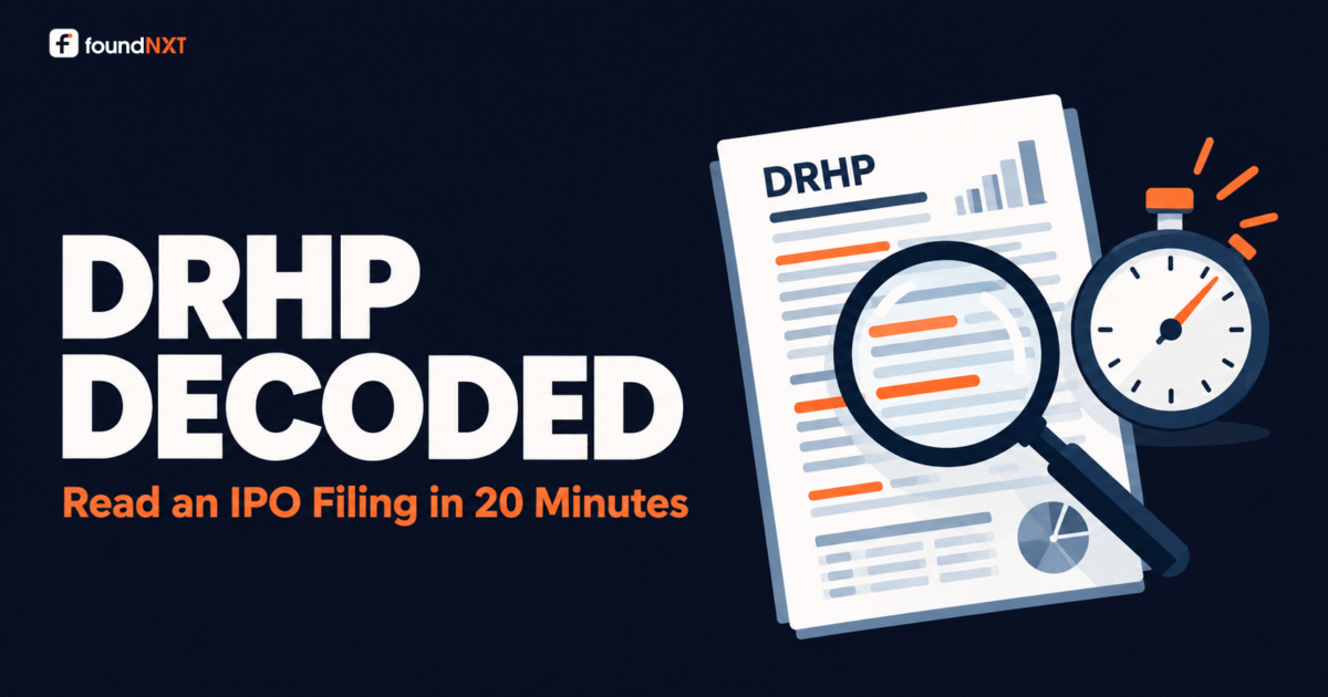 DRHP Decoded: Read an IPO Filing in 20 Minutes