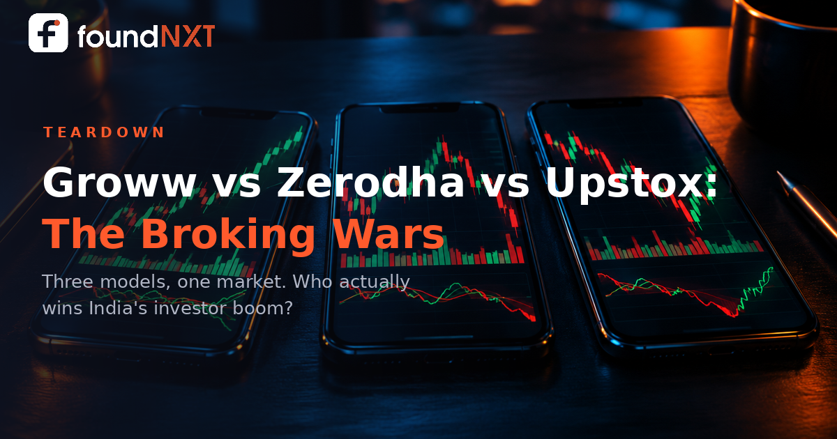 Groww vs Zerodha vs Upstox: The Broking Wars