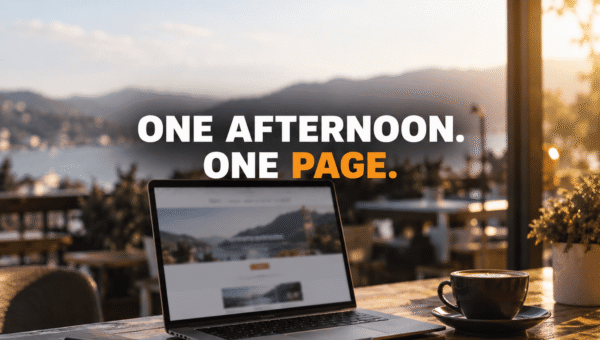 Build a Landing Page Test in One Afternoon