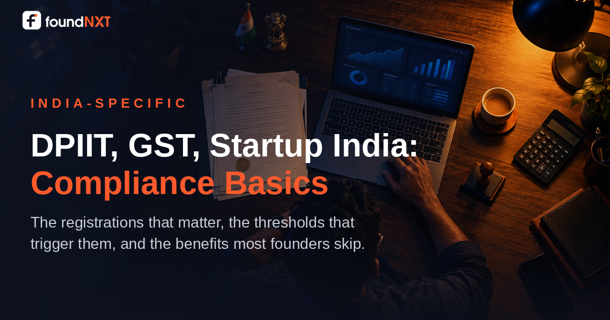 DPIIT, GST, Startup India: Compliance Basics