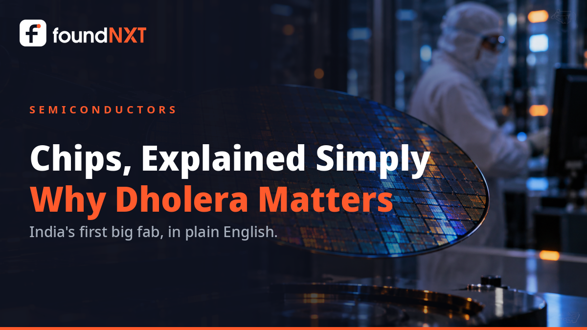 Semiconductors explained simply - why Tata's Dholera fab matters, foundNXT