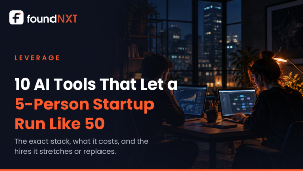 10 AI Tools That Let a 5-Person Startup Run Like 50